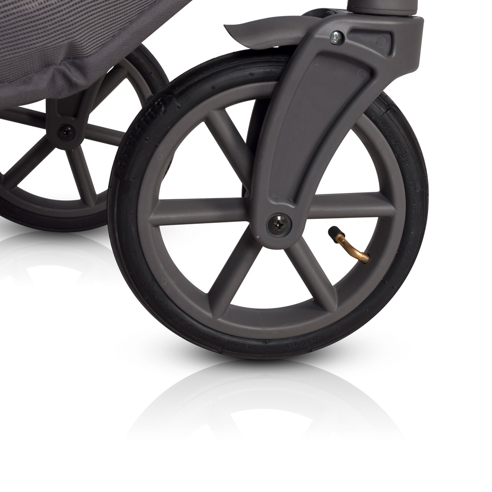 Коляска 3 в 1 Riko Basic Bella Pastel 01 серый