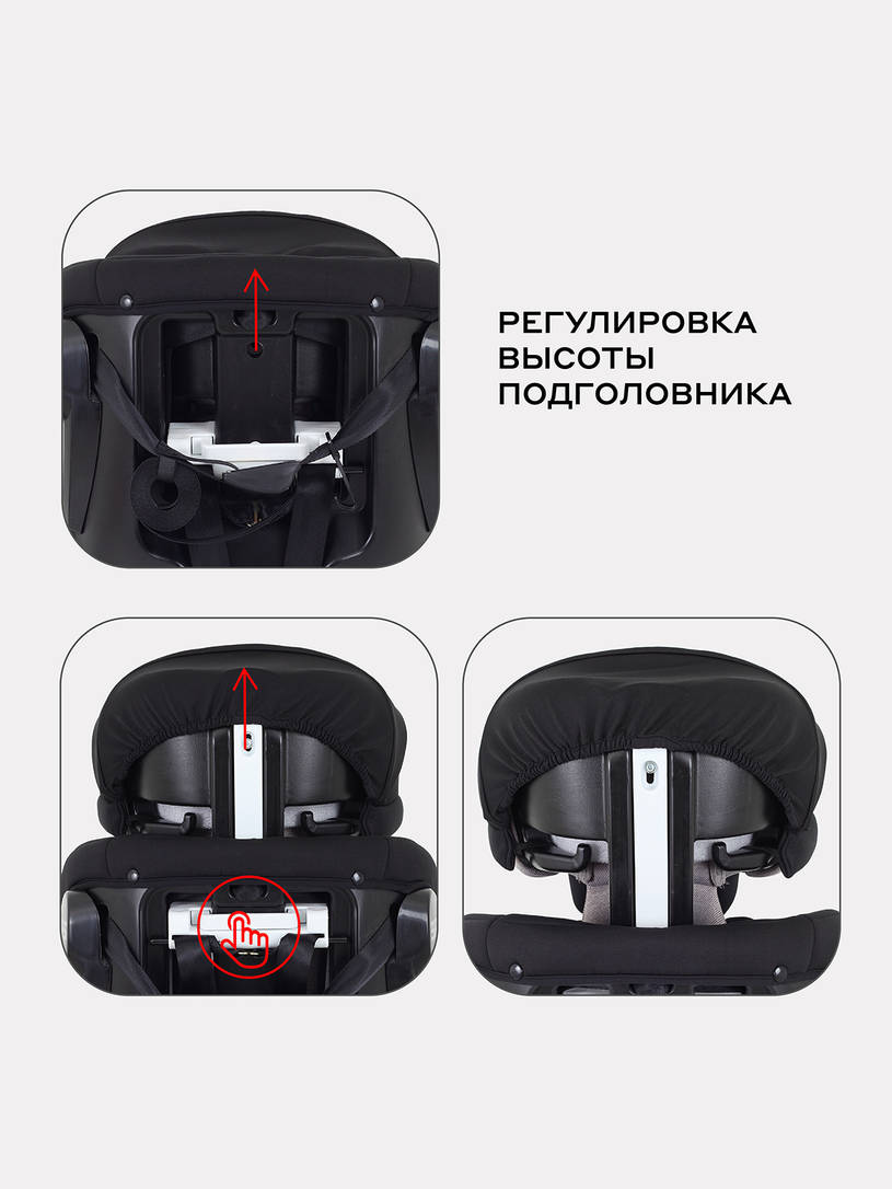 Автокресло Rant Nitro Plus isofix группа 0/1/2/3 (0-36 кг) Grey