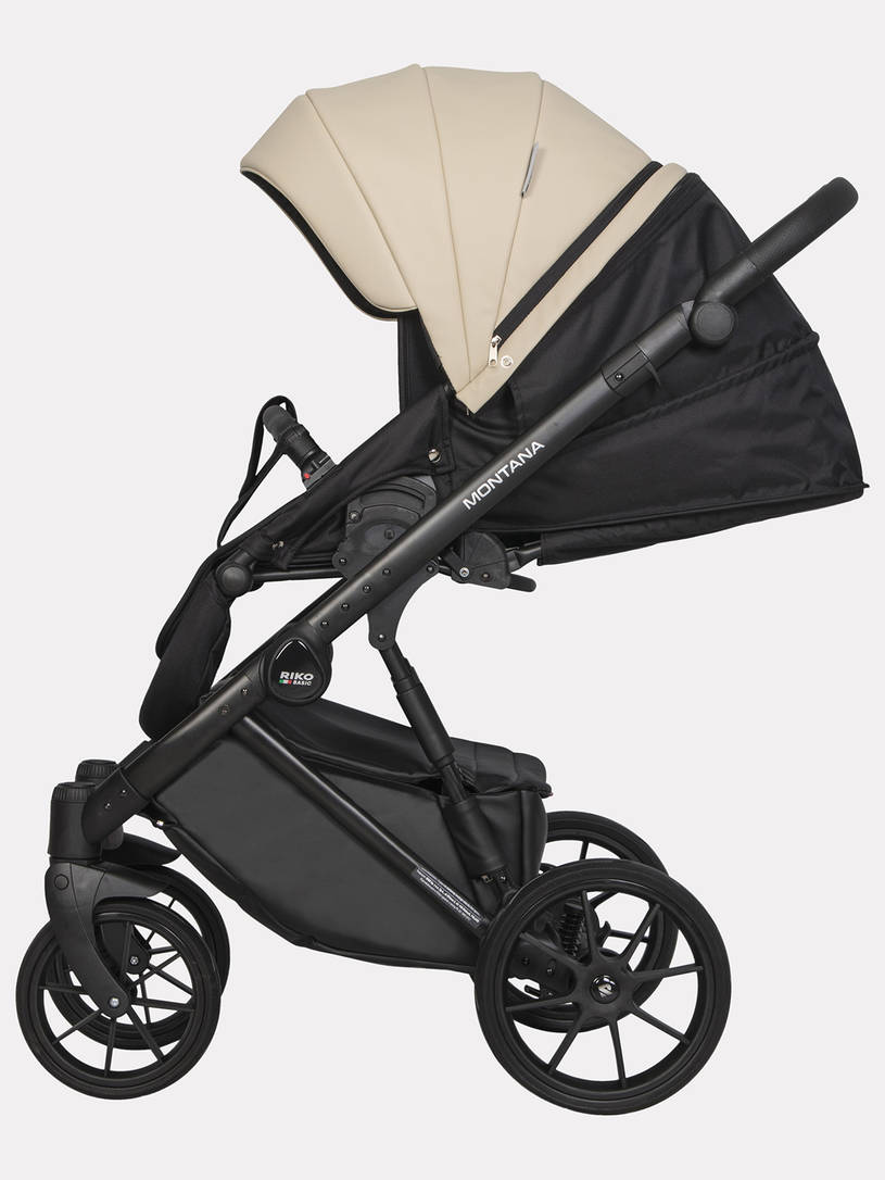 Коляска 2 в 1 Riko Basic Montana Ecco 15 ivory beige