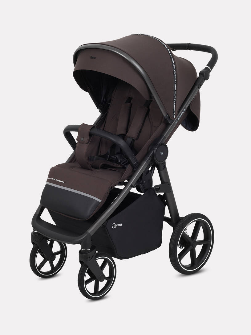 Коляска прогулочная Rant Caspia Soft Shine brown