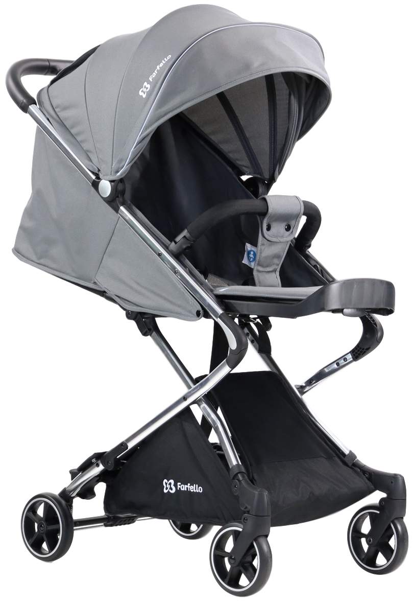 Коляска детская прогулочная Farfello Bliss  (Grey/ Серый)