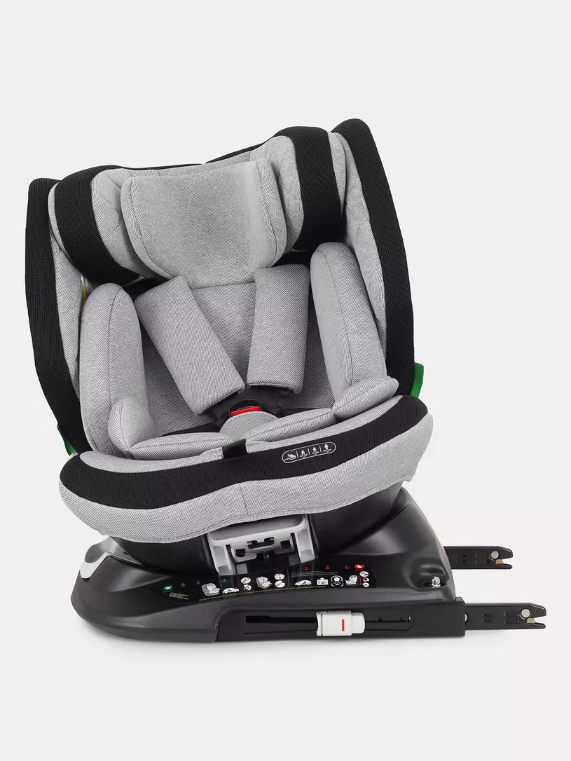 Автокресло Mowbaby Motion isofix (40-150 см) Light grey