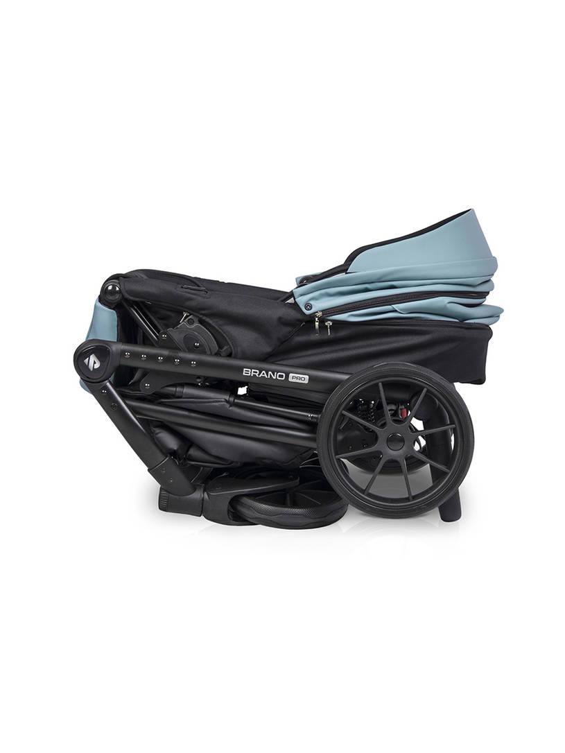 Коляска 2 в 1 Riko Brano Pro Crystal blue