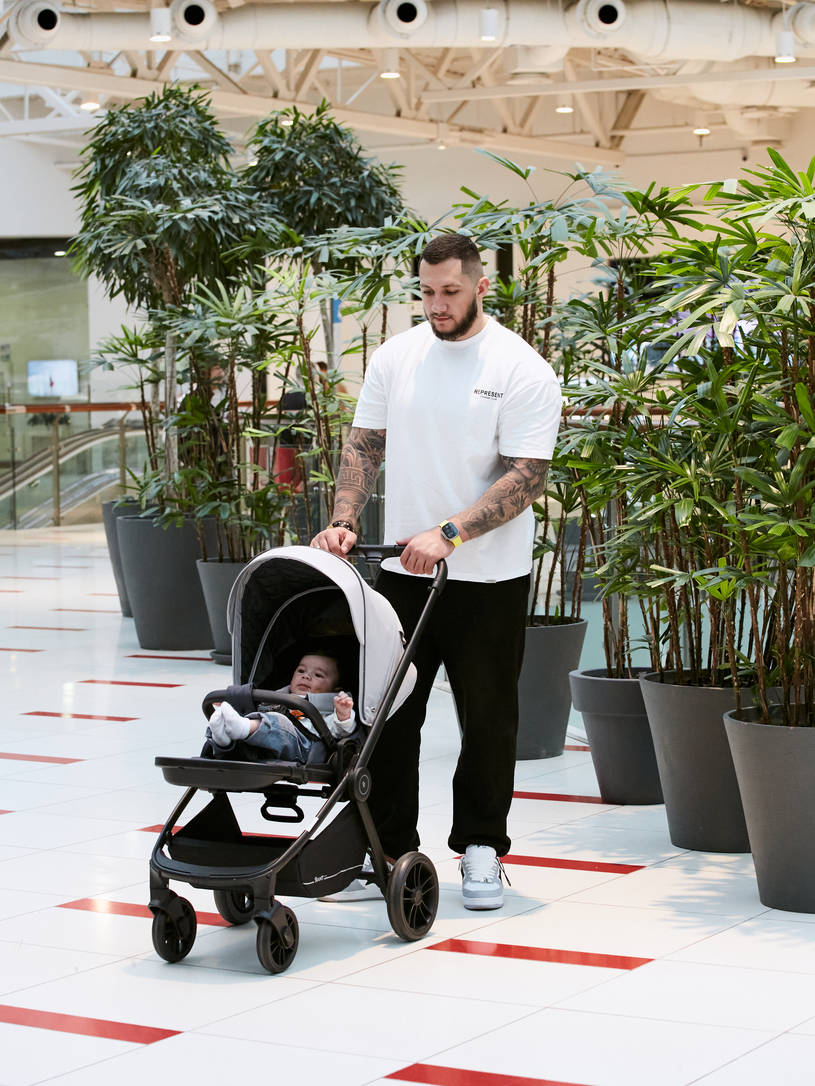 Коляска прогулочная Rant Basic Energy Grey