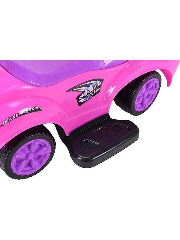 Детская каталка Sevillababy Mega Car 3 в 1 с ручкой BC202 pink/розовый