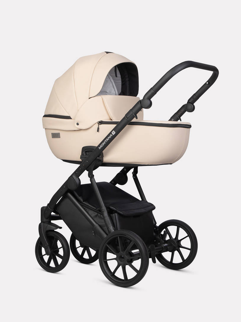 Коляска 3 в 1 Riko Basic Montana X Ecco 15 Ivory beige