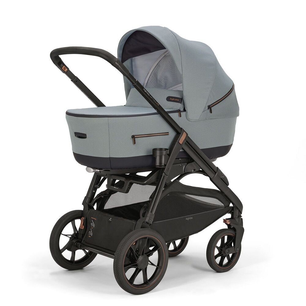 Коляска 3 в 1 i-Size Inglesina Aptica XT New с подставкой под люльку Standup, Igloo Grey
