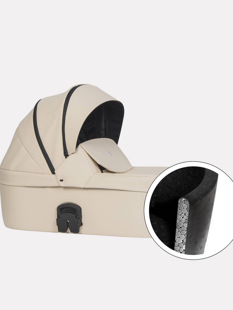 Коляска 2 в 1 Riko Nano Thermo 03 Ivory beige