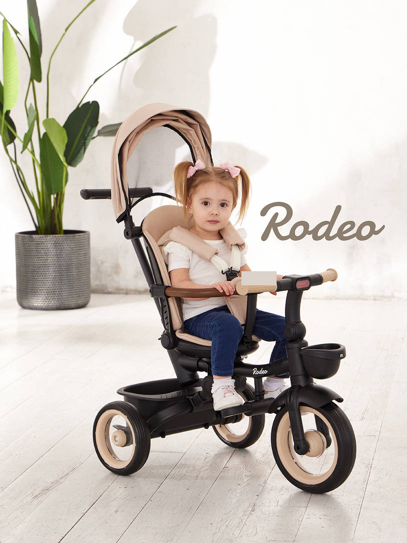 Велосипед 3-х колесный Mowbaby Rodeo Beige