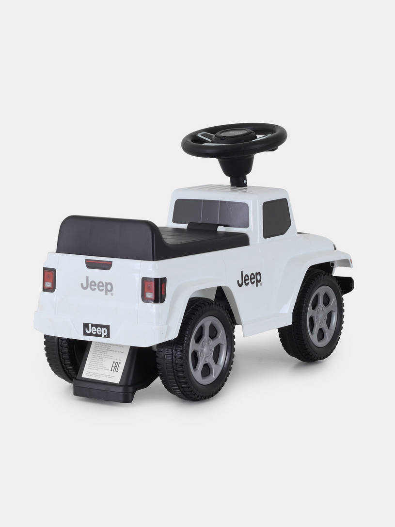 Машинка-каталка 664 JEEP GLADIATOR white