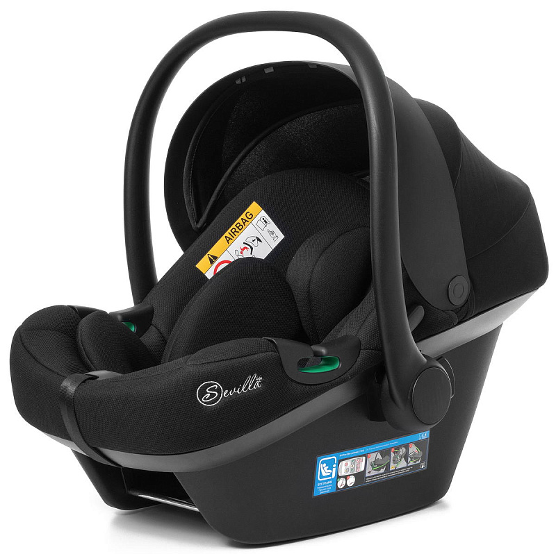 Автолюлька Sevillababy Cosmo 0-13 кг черный