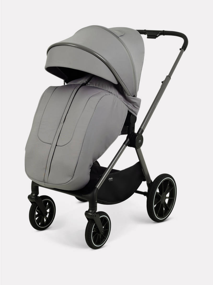 Коляска 2 в 1 Mowbaby Amber PRO Grey