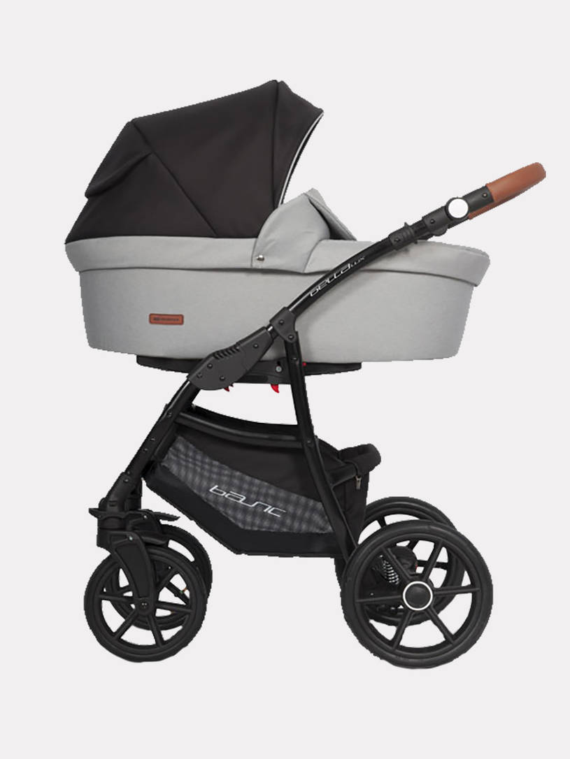 Коляска 2 в 1 Riko Basic Bella Lux 02 серый