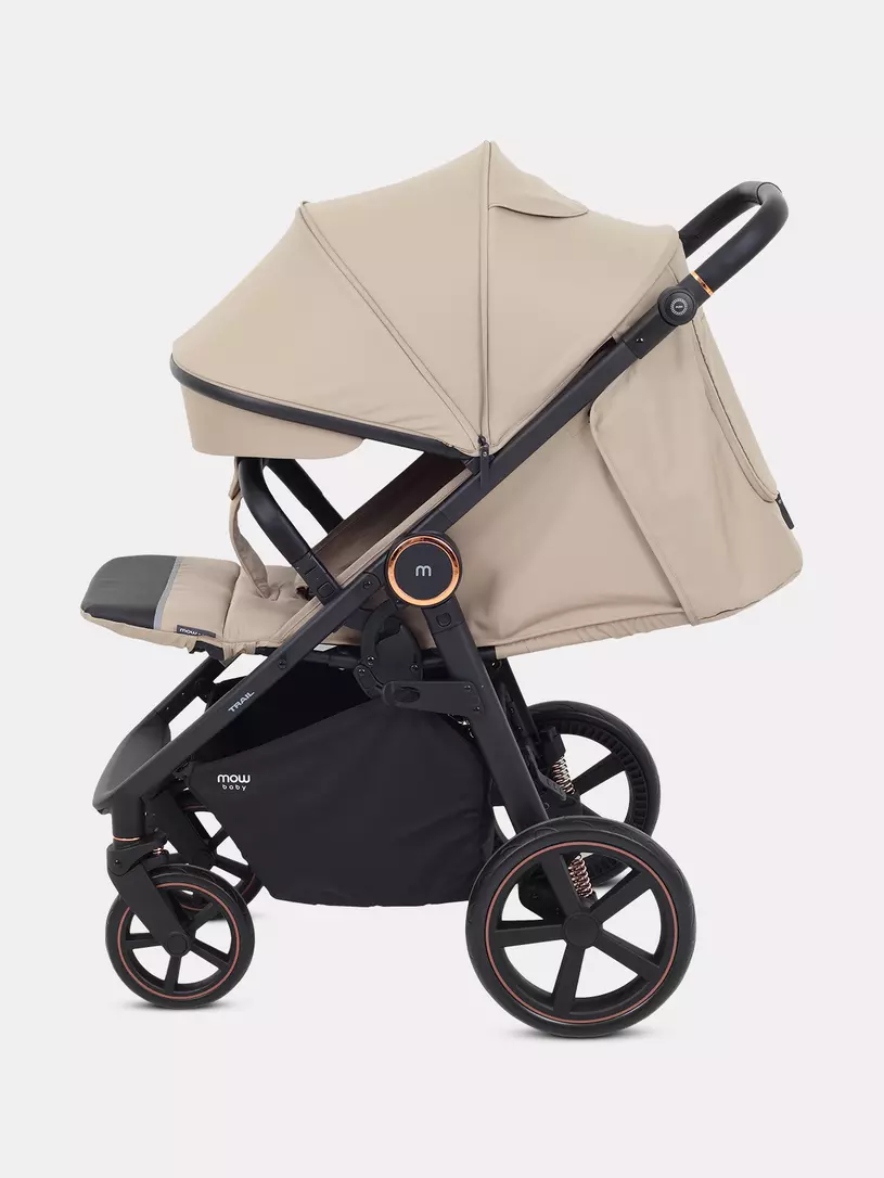 Коляска прогулочная Mowbaby Trail 2025 Beige