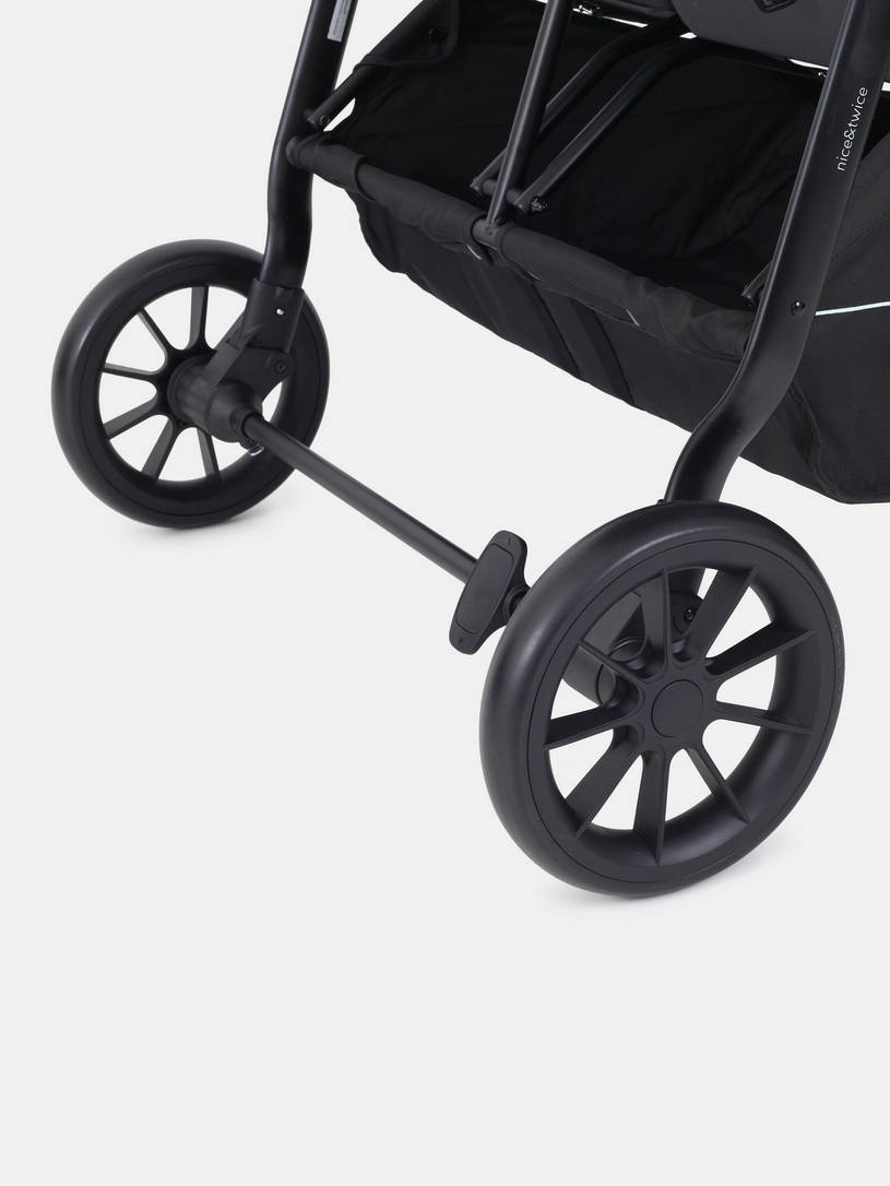 Коляска прогулочная для двойни Rant Twinny Olive 2025