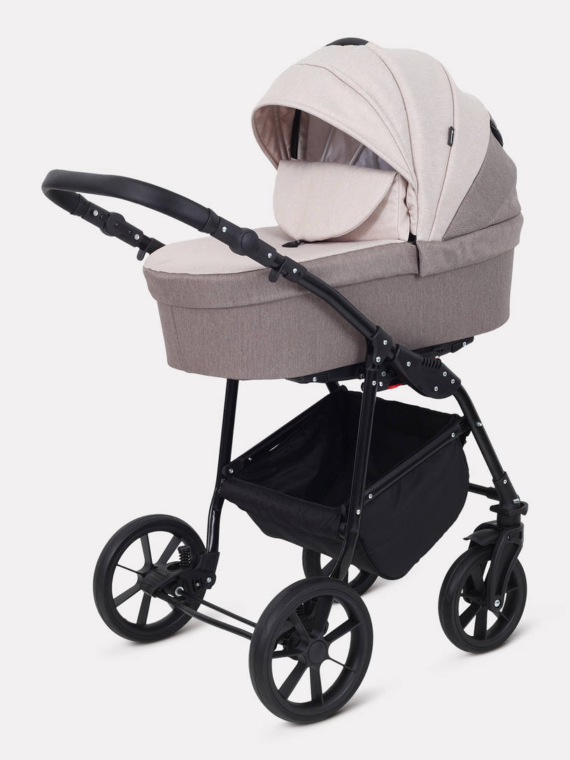 Коляска 2 в 1 Rant Dream 2024 09 коричневый-бежевый