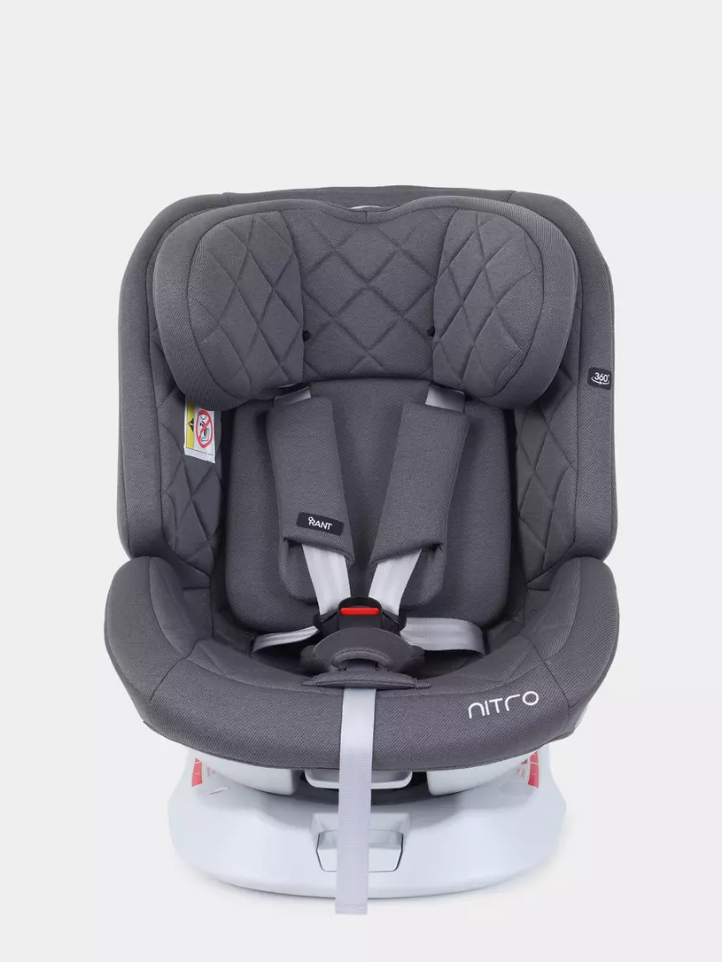 Автокресло Rant Nitro 0/1/2/3 (0-36 кг) Grey