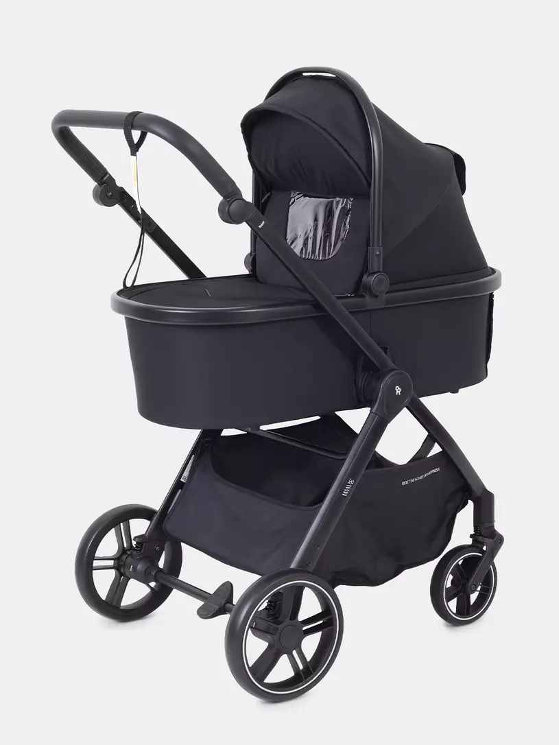 Коляска 3 в 1 Rant Basic Wave Black