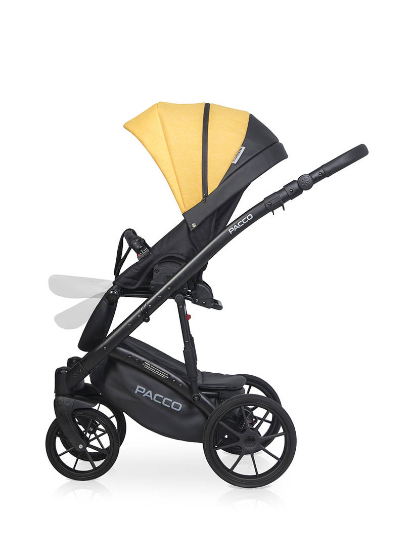 Коляска 2 в 1 RIKO BASIC PACCO 08 YELLOW