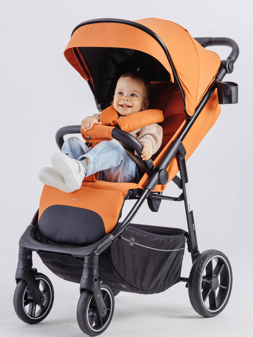 Коляска прогулочная Rant Volt Orange brown