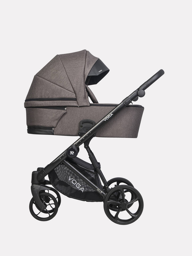 Коляска 2 в 1 Riko Basic YOGA, 02 КОРИЧНЕВЫЙ