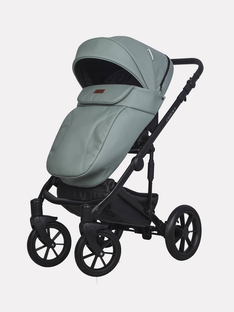 Коляска 3 в 1 Riko Basic Ozon Pastel 05, Оливковый