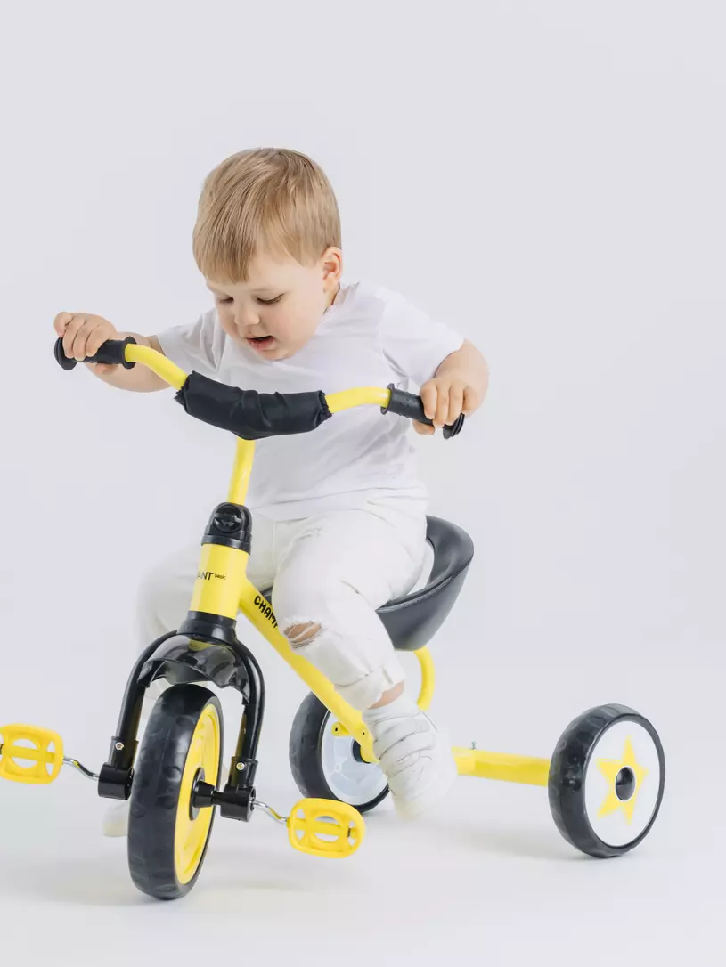 Велосипед трехколесный Rant Basic Champ Yellow