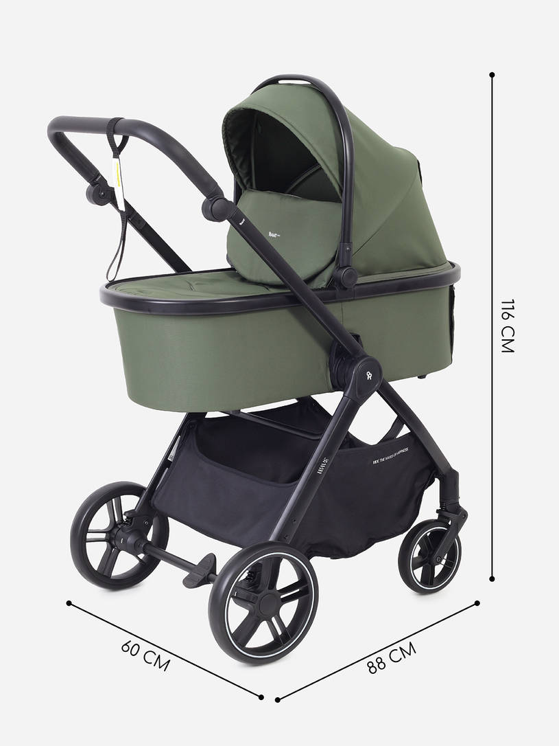 Коляска 2 в 1 Rant Basic Wave Green