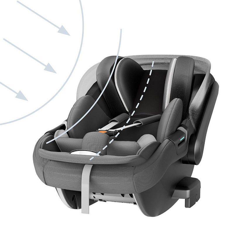 Автокресло Inglesina Darwin Infant Recline (0-13 кг), Horizon Grey