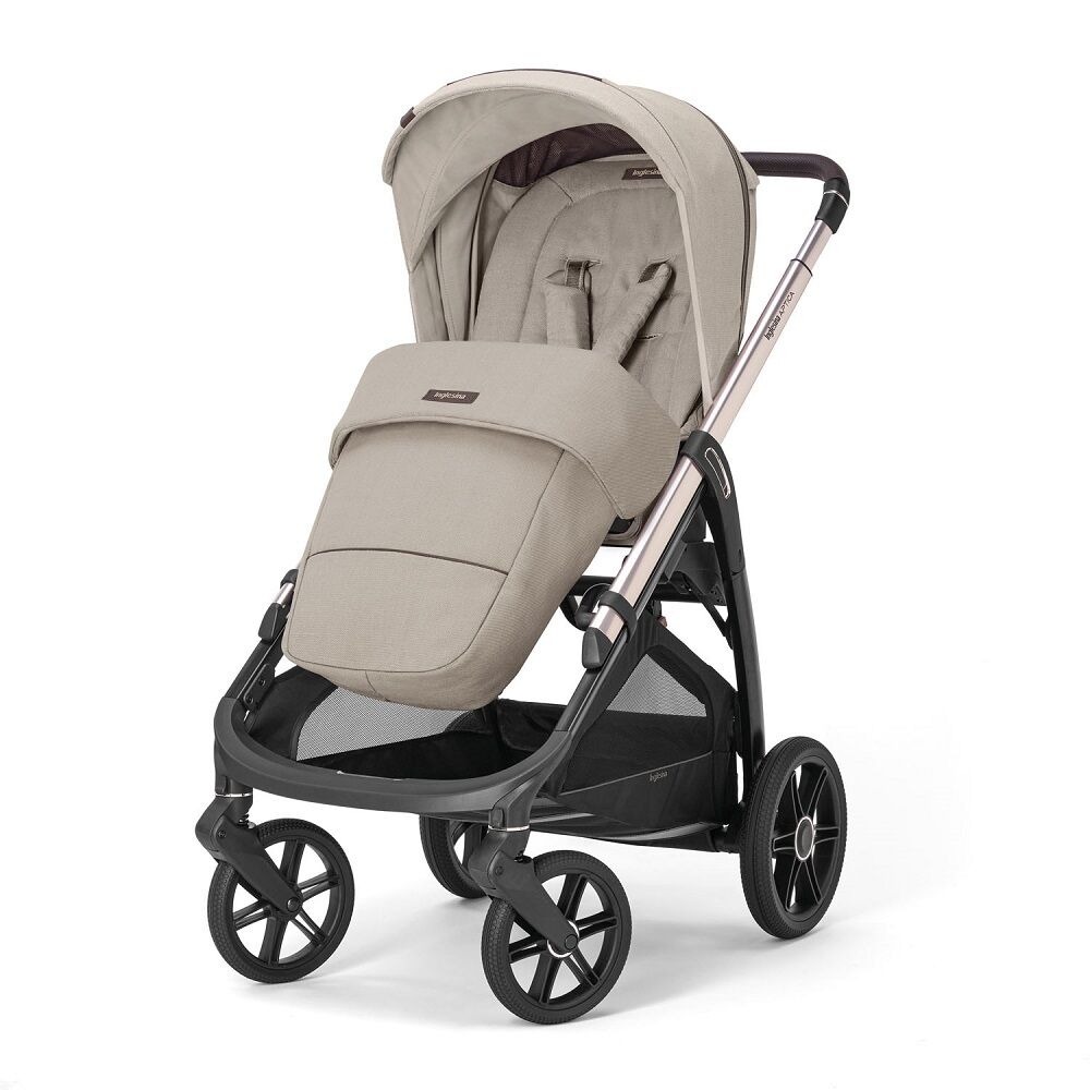 Коляска 3 в 1 Inglesina Aptica New 2025 + Автокресло Inglesina Darwin i-Size (0-13 кг), Pashmina Beige (Бежевый)