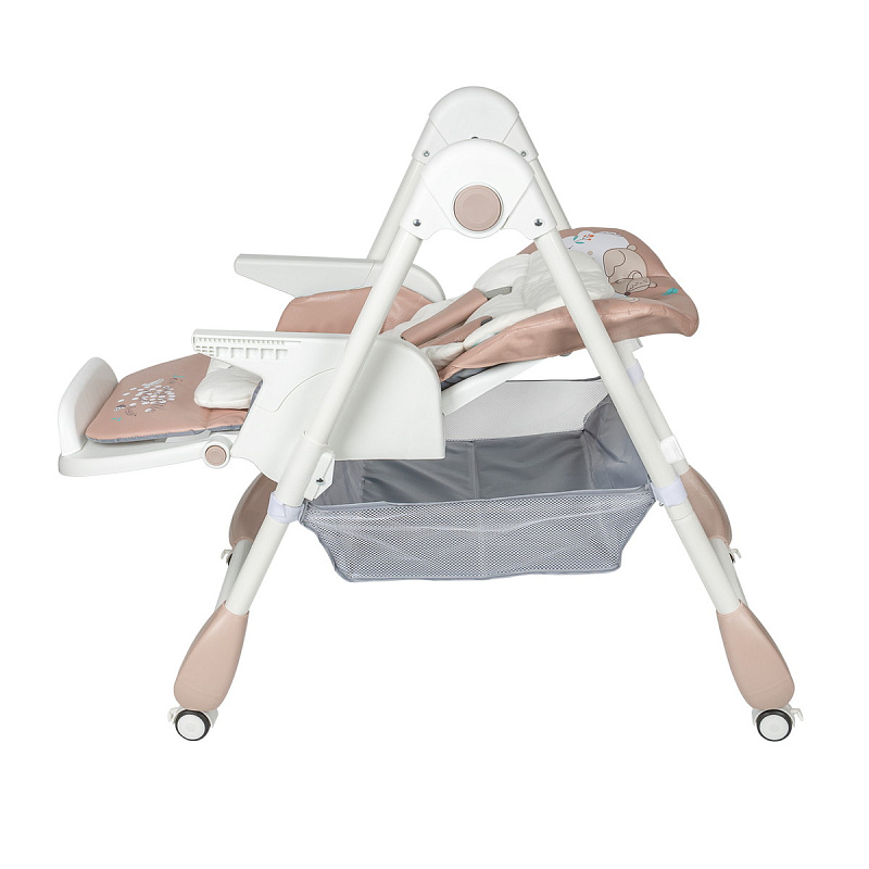 Стульчик для кормления Sevillababy Zoo Brown, коричневый, барсучок