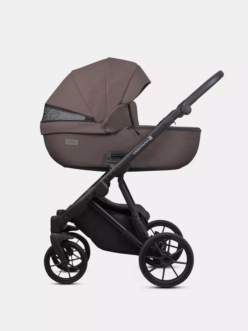 Коляска 3 в 1 Riko Basic Montana X 01 коричневый