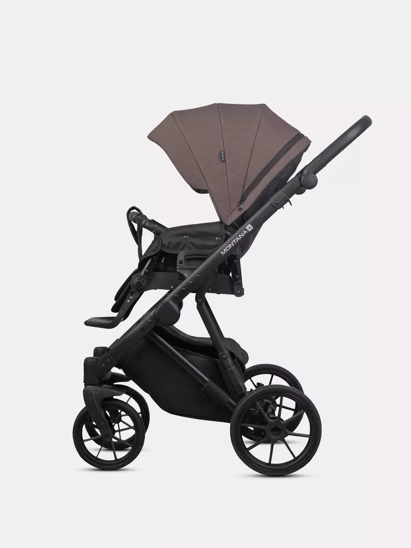 Коляска 2 в 1 Riko Basic Montana X 01 коричневый