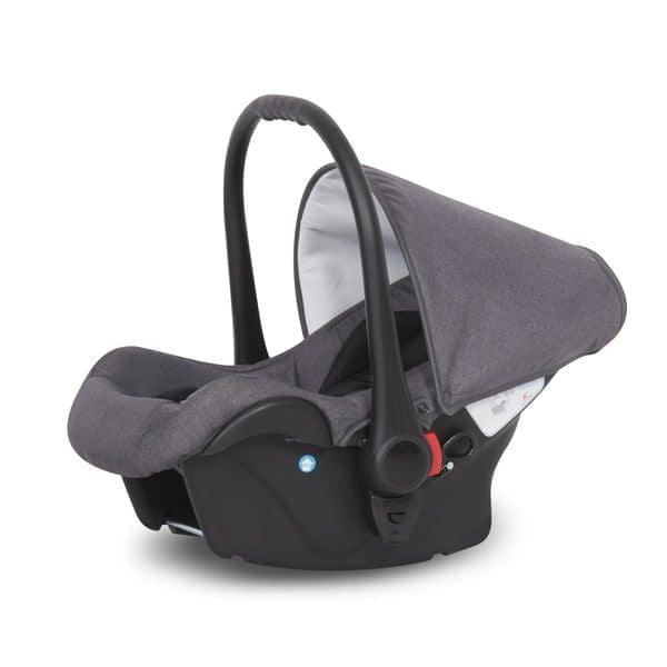 Коляска 3 в 1 Riko Bruno Natural 07 черный