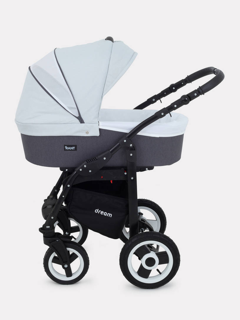 Коляска 2 в 1 Rant Dream 01 белый