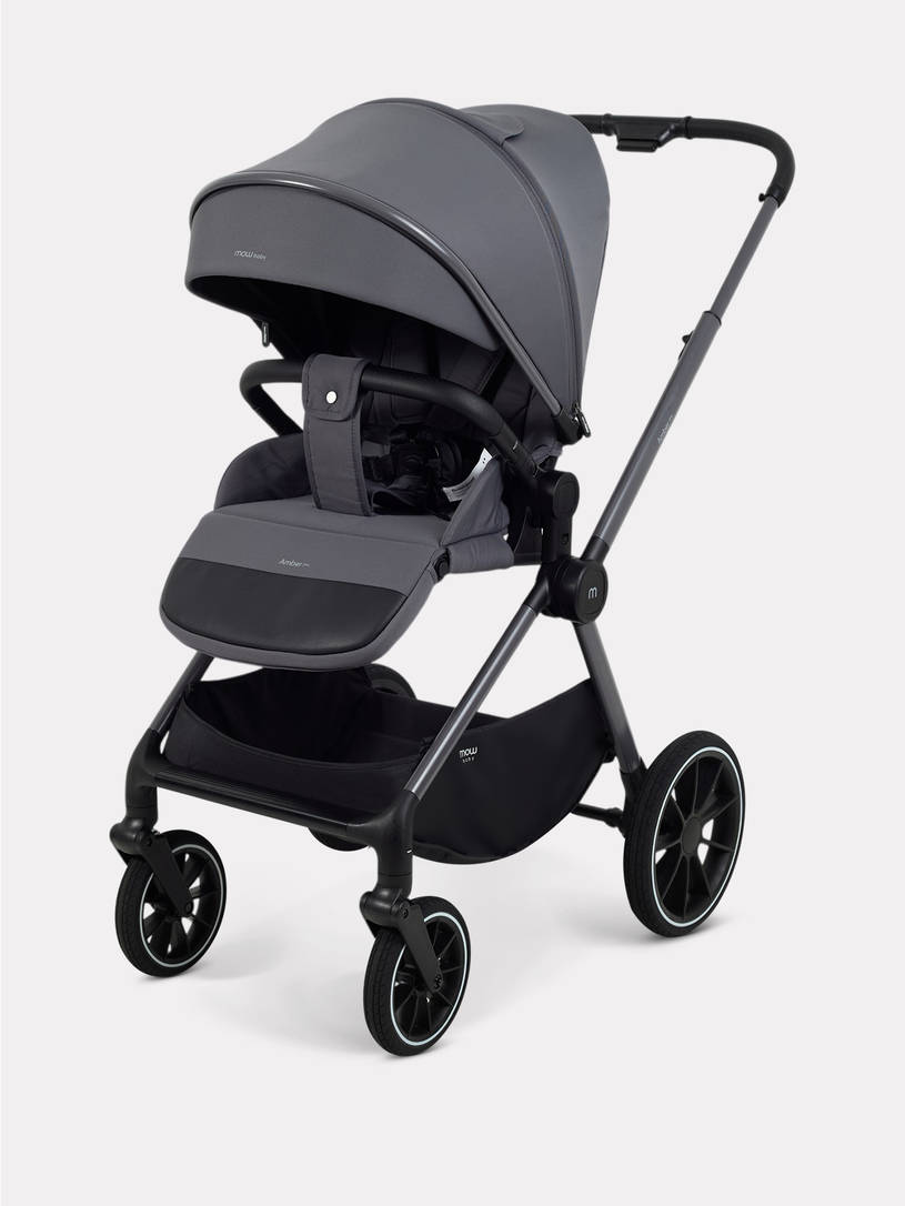 Коляска 2 в 1 Mowbaby Amber PRO Graphite