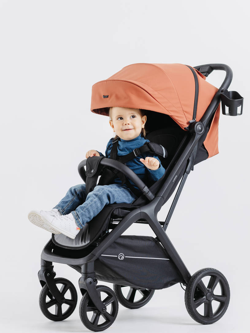 Коляска прогулочная Rant Lumos Maroon brown