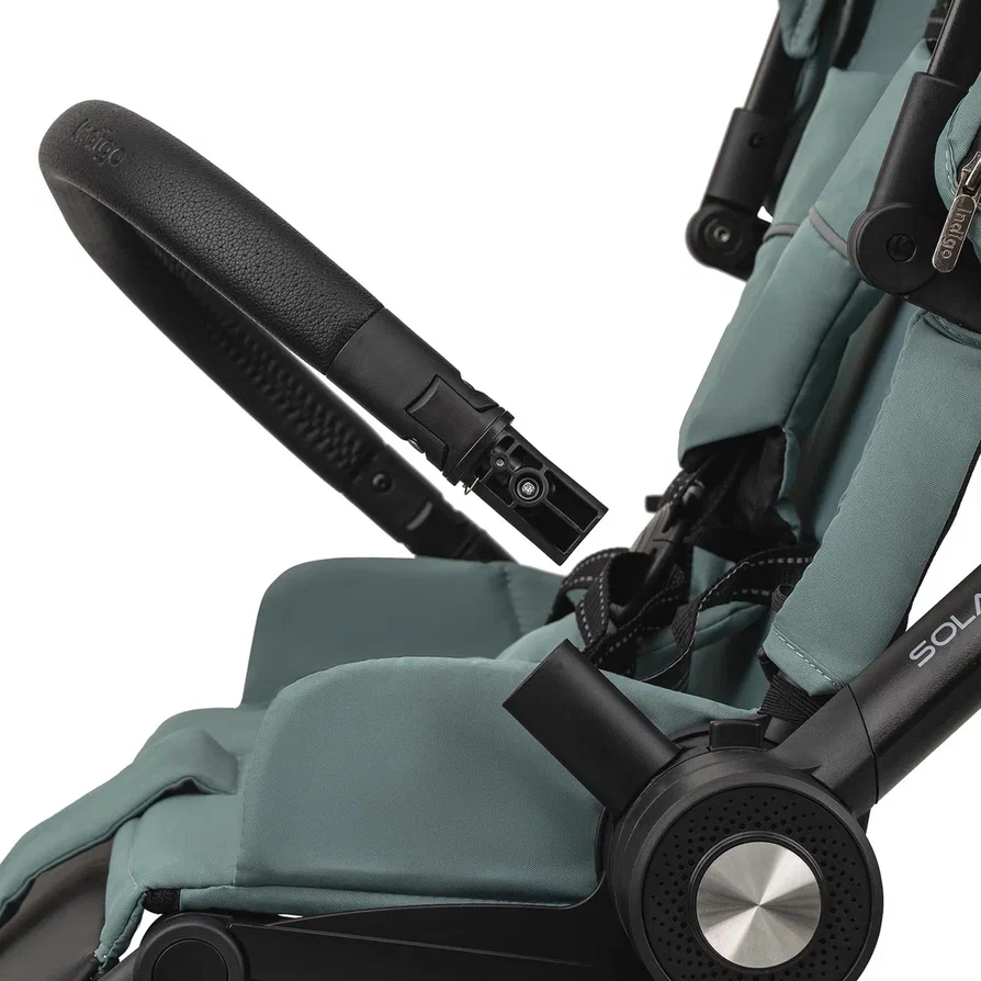 Коляска 2 в 1 Indigo SOLAR зеленый