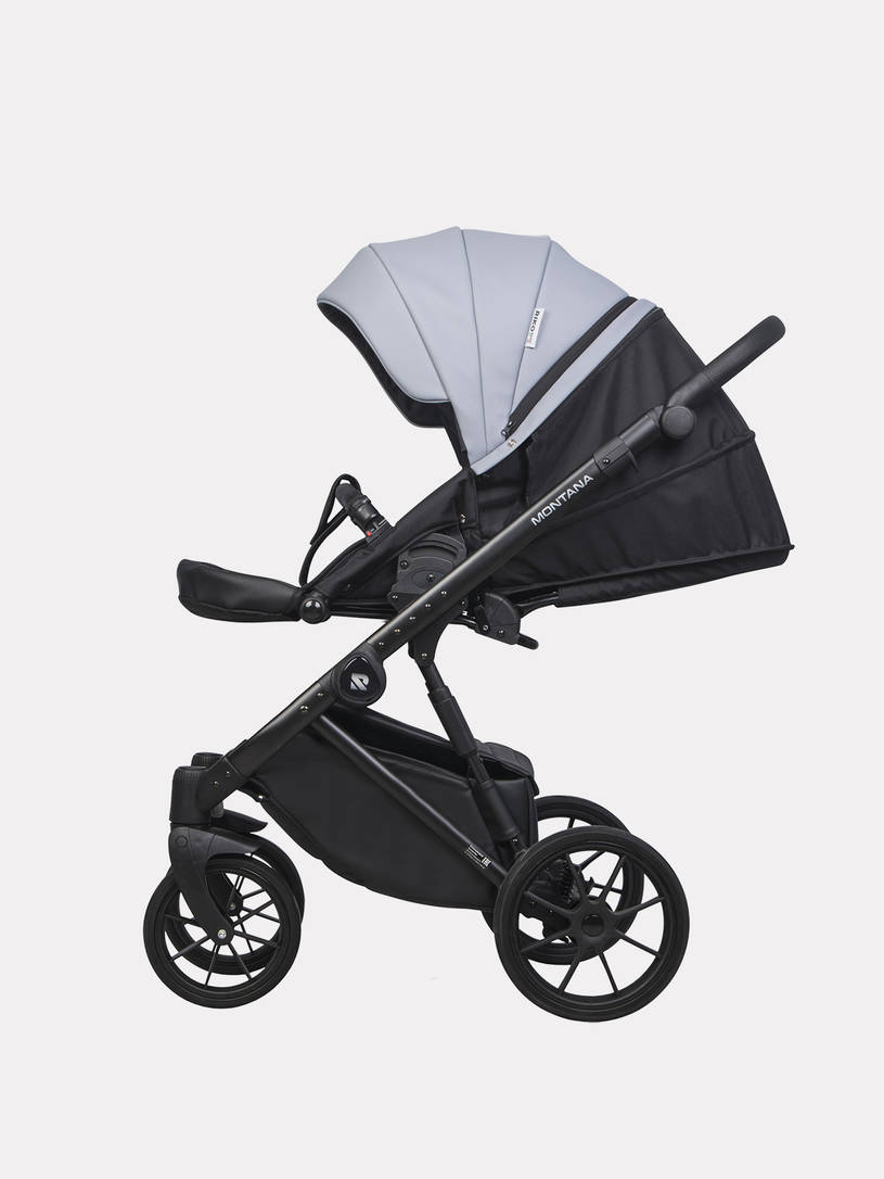Коляска 2 в 1 Riko Basic Montana Ecco 23 Grey