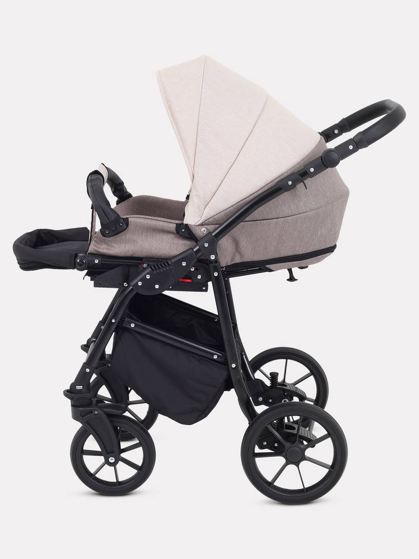 Коляска 2 в 1 Rant Dream 2024 09 коричневый-бежевый