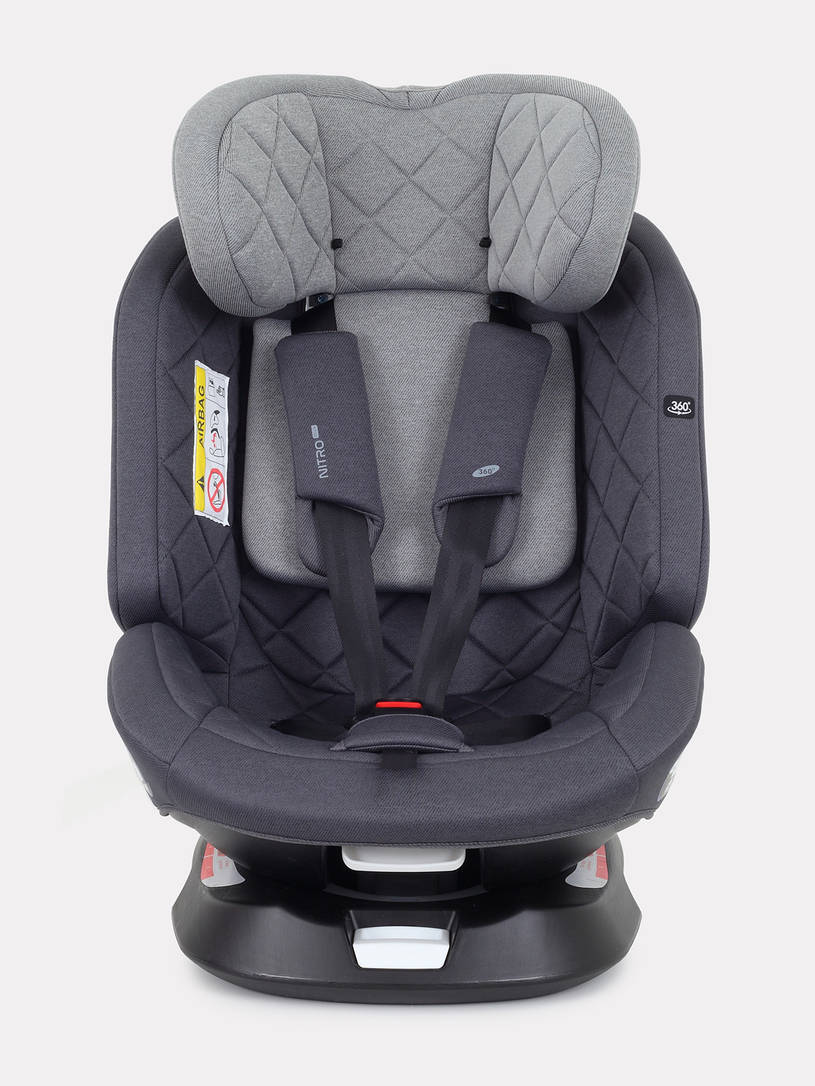 Автокресло Rant Nitro Plus isofix группа 0/1/2/3 (0-36 кг) Grey