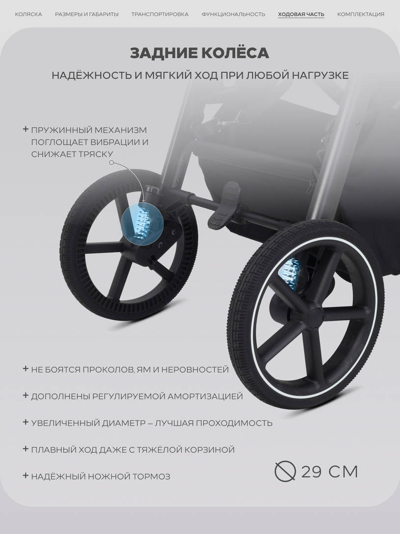 Коляска прогулочная Rant Caspia Soft Olive