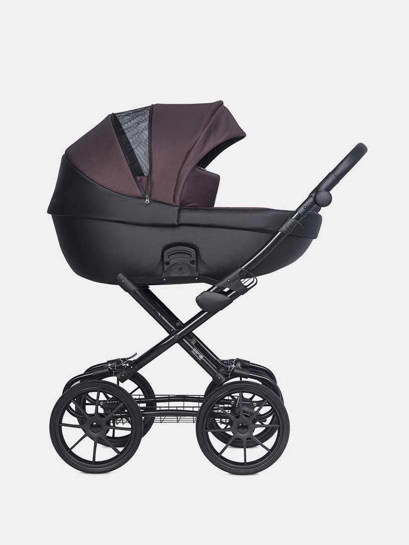 КОЛЯСКА 2 В 1 RIKO BASIC PACCO CLASSIC 01 PLUM