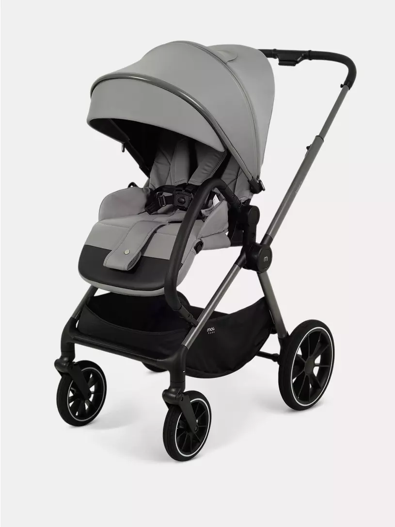 Коляска 3 в 1 Mowbaby Amber PRO Grey