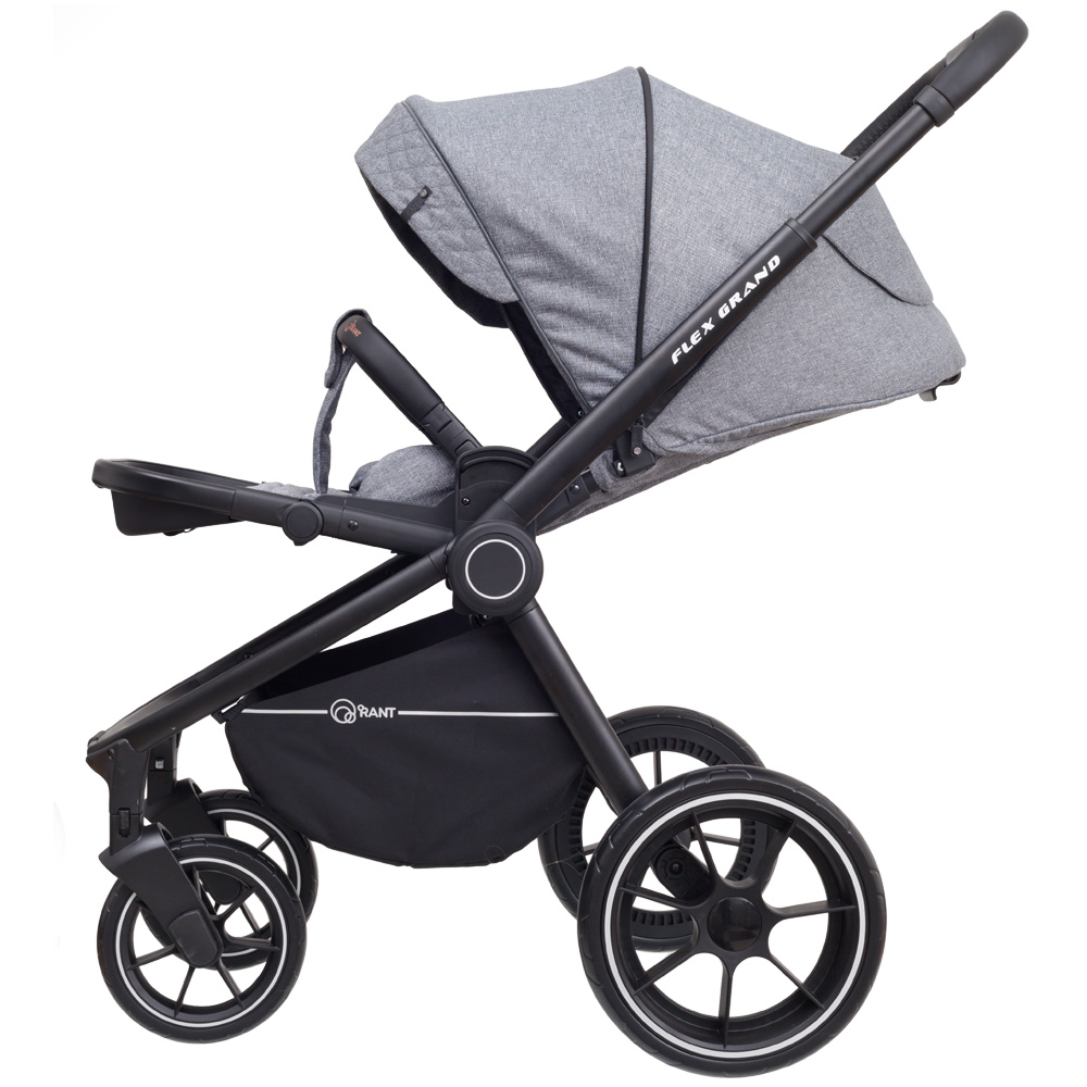 Коляска 3 в 1 Rant Flex Grand Koala Grey темно-серый