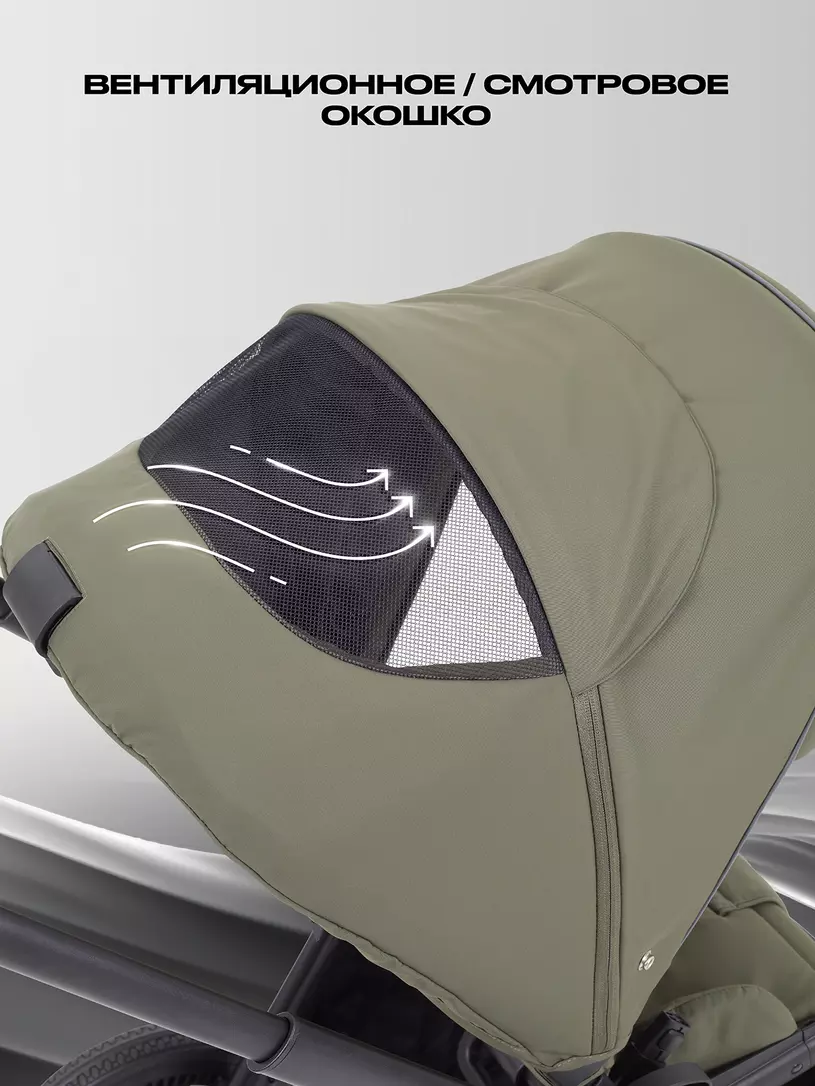 Коляска 2 в 1 Rant Flex 2025 RA076 Green