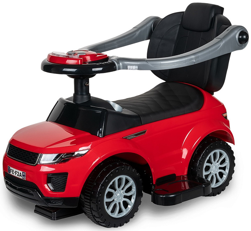 Каталка с ручкой Sevillababy Sport Car 3 в 1 614W красный