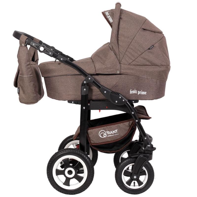 Коляска 2 в 1 Rant Fenix Prime 05 коричневый