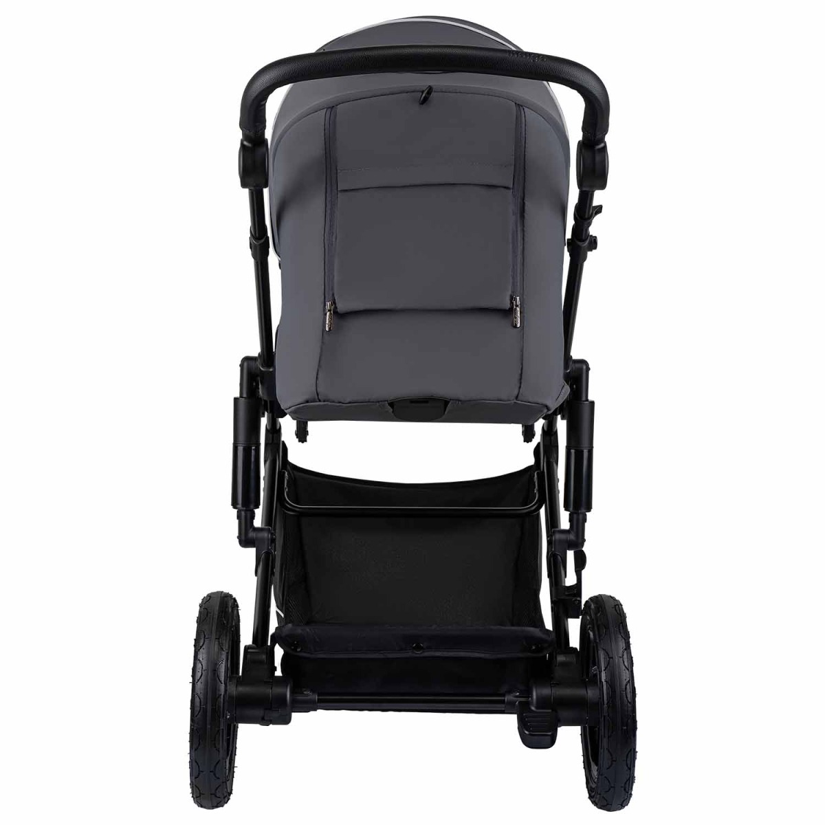 Коляска 2 в 1 Indigo Coin, Темно-серый