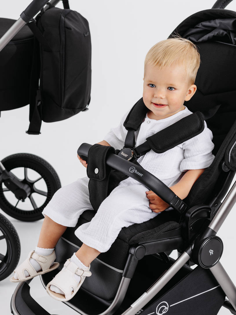 Коляска 2 в 1 RANT FLEX PRO 2023 RA074 BLACK